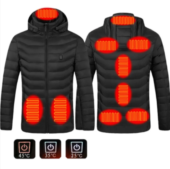 Heat Core Men's USB Heated Winter Jacket